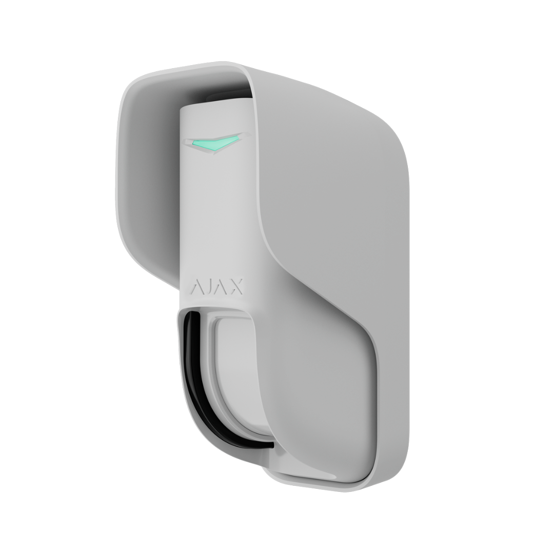 AJ-CURTAINOUTDOOR-W-Detector-Exterior-De-Cortina-Con-Doble-PIR-Curtain-Outdoor-Alarma-Ajax-Blanco Detector de Movimiento Exterior Tipo Cortina AJAX CURTAIN OUTDOOR - Imagen 1