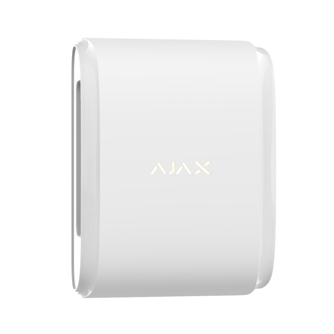 AJ-DUALCURTAINOUTDOOR-W-Detector-Exterior-PIR-Con-Doble-Cortina-DualCurtain-Outdoor-Alarma-Ajax-Blanco Detector de Movimiento Exterior Tipo Doble Cortina AJAX DUALCURTAIN OUTDOOR - Imagen 1