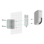 Detector de Movimiento Exterior Tipo Cortina AJAX CURTAIN OUTDOOR - Imagen 6