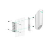 Sensor de Movimiento Tipo Cortina AJAX CURTAINPROTECT - Imagen 6