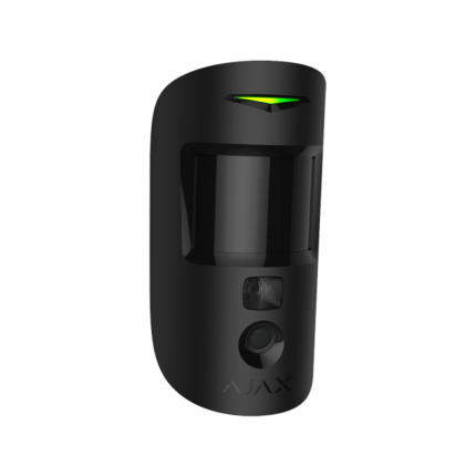MotionCam HDR Ajax Negro Sensor de movimiento