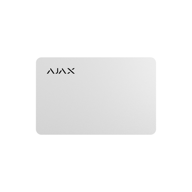 AJ-PASS-W-Tarjeta-Para-Teclado-Alarma-Ajax-Blanca-Pass Tarjeta de Acceso Sin Contacto Para Sistema Alarma AJAX PASS - Imagen 1