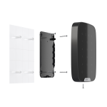 Teclado Inalámbrico Con Lector RFID Alarma AJAX KEYPAD PLUS Negro - Imagen 4