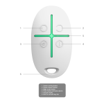 Mando a Distancia Alarma AJAX SPACECONTROL - Imagen 4
