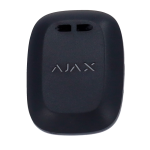 Botón de Pánico Doble Alarma AJAX DOUBLEBUTTON Negro - Imagen 4