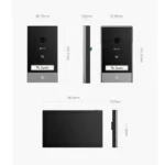 EZVIZ EP7 2K Videoportero Inteligente Wifi Con Batería y Panel Solar - Imagen 9