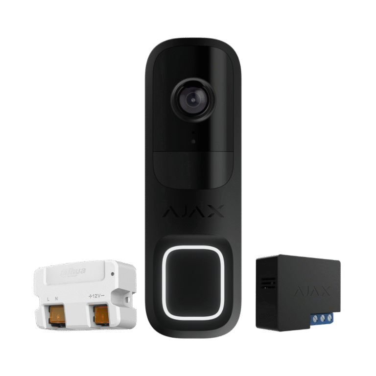 Ajax doorbell negro kit puerta