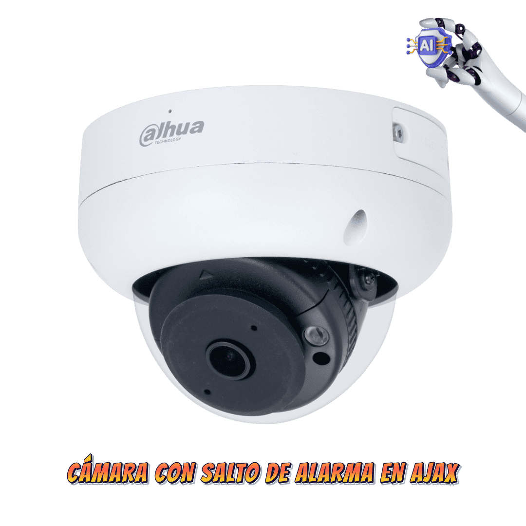 Cámara-Dahua-con-salto-de-alarma-en-Ajax-Gran-Angular Kit Cámara IP DAHUA Gran Angular 4Mpx Con Salto de Alarma en Ajax - Imagen 1