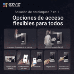 EZVIZ HP7 PRO 4K Videoportero Inteligente Wifi Con Pantalla 8” - Imagen 3