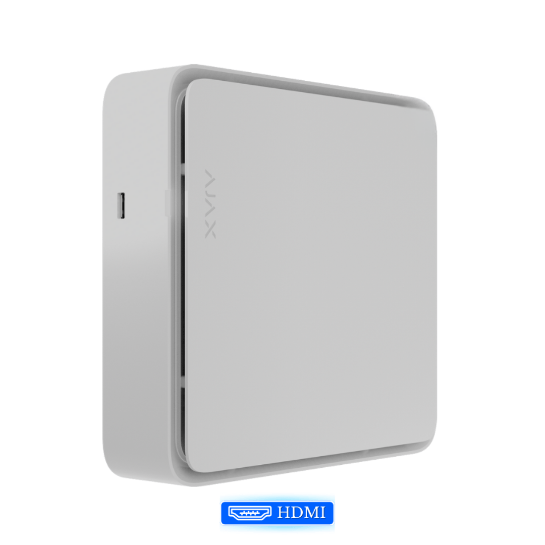 Ajax-NVR-HDMI-8-Canales-Alarma-Ajax-Blanco-AJ-NVR-HAC-W Nuevo Grabador NVR Ajax 8 Canales con HDMI - Imagen 1