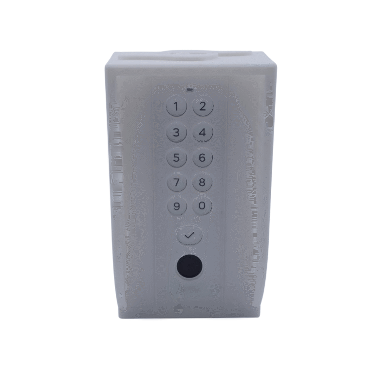 protector teclado tedee keypad pro blanco