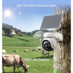 Cámara 4G a Batería IMOU AOV 5Mpx 3K 360º Con Seguimiento + Panel Solar - Imagen 4