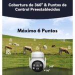 Cámara 4G a Batería IMOU AOV 5Mpx 3K 360º Con Seguimiento + Panel Solar - Imagen 7