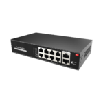 Switch PoE SW1008POE-100-E 8 Puertos + 2 Uplink RJ45 100W