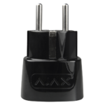 AJAX SOCKET Enchufe inteligente con medidor de consumo y control remoto negro - Imagen 3