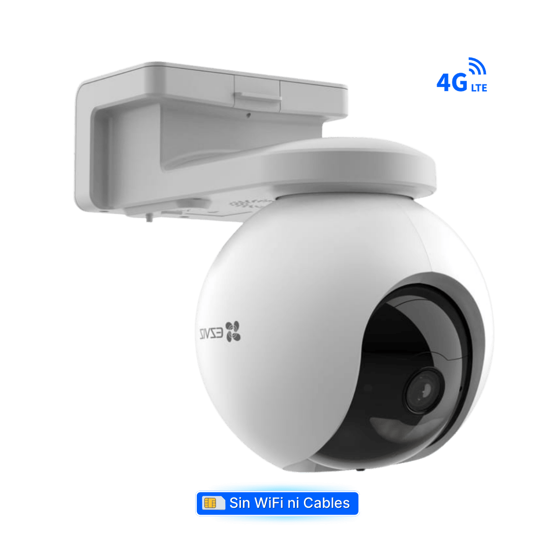 CAMARA-BATERÍA-4G-SIM-EZVIZ-EB8-4G-360-GRADOS-SIN-CABLES Cámara Ezviz EB8 4G a Batería Resolución 2K 360º - Imagen 1