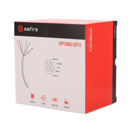caja cable utp cat6 blanco