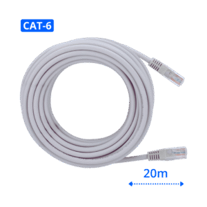 cable utp cat6 conector rj45 de 20m