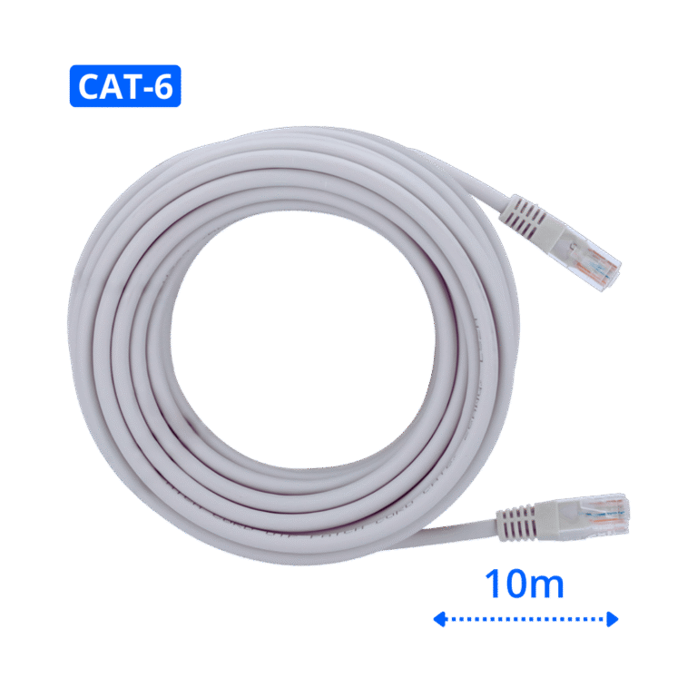 cable utp cat6 conector rj45 de 10 metros
