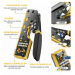 Crimpadora Profesional Cable de Red RJ45 - Imagen 4