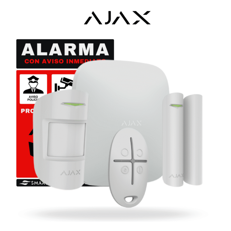 kit alarma ajax sin cuotas para vivienda y negocios
