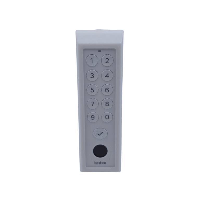 protector de teclado tedee keypad pro blanco
