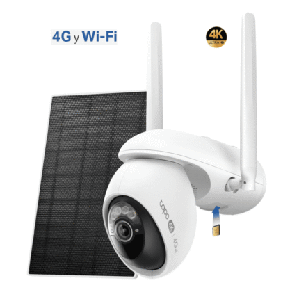 camara tapo c665g kit 4k vigilancia finca sin internet con tarjeta sim