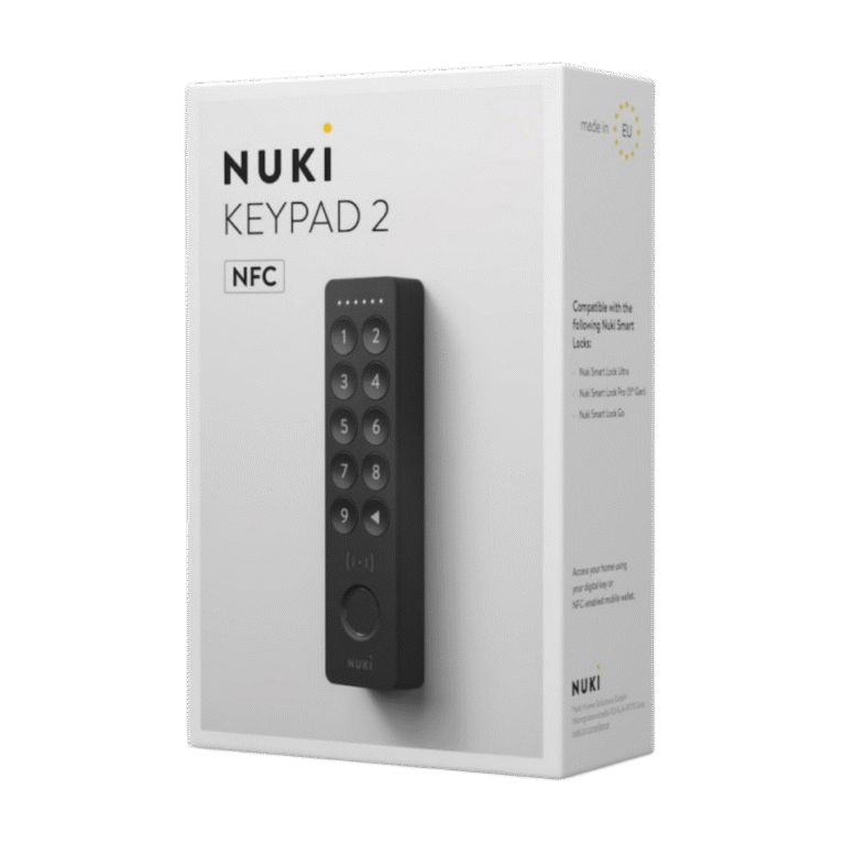 nuevo teclado nuki con nfc keypad 2