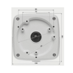 Caja de conexiones Dahua PFA123