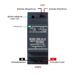 fuente de alimentacion para videoportero ezviz hp7 pro