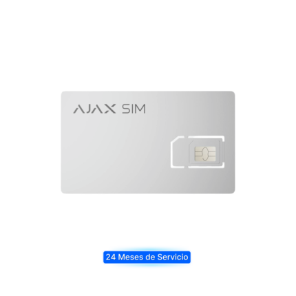 Tarjeta sim ajax