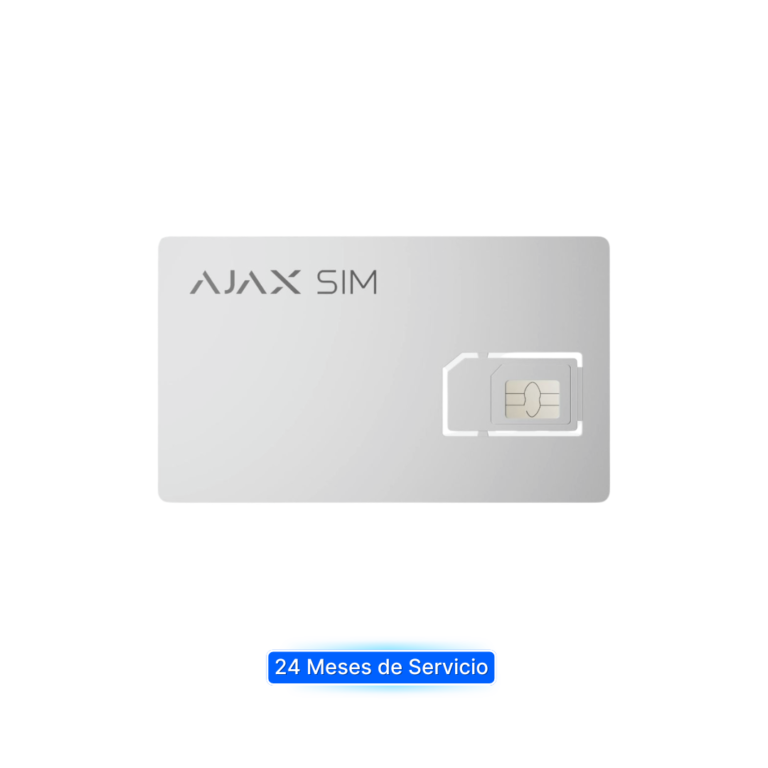 Tarjeta sim ajax