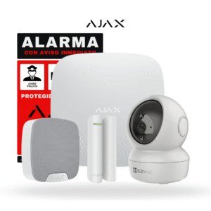 Kit Alarma Ajax con Cámara y Sirena