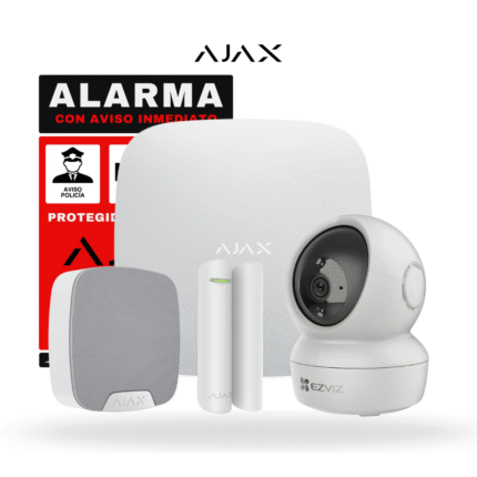 Kit Alarma Ajax con Cámara y Sirena