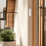 Ajax Curtain Outdoor Mini instalado en pared exterior