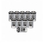 Pack de 10 pilas CR123A Panasonic