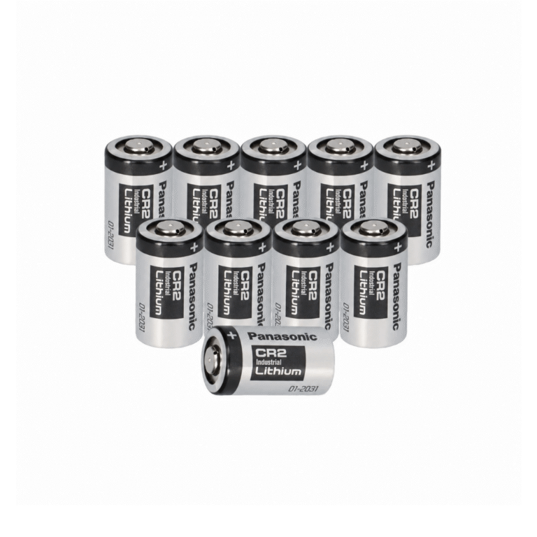 Pack de 10 pilas CR123A Panasonic