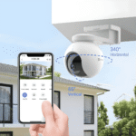 Cámara de vigilancia solar EZVIZ HB8 2K+ 360°