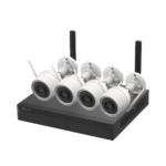 Kit EZVIZ H3C 2K+ con 4 cámaras WiFi exterior y NVR sin disco duro