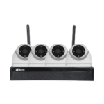 Kit EZVIZ H4 con 4 cámaras WiFi 2K y grabador NVR de 8 canales