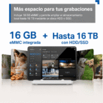 Tapo H500 con bahía HDD o SSD de 2,5 pulgadas hasta 16 TB