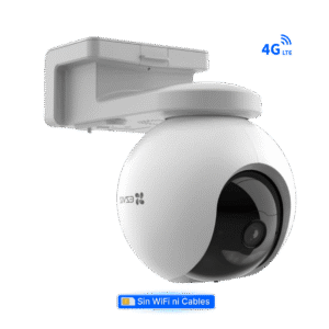 Cámara 4G a batería EZVIZ EB8 2K 360° para exterior