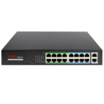Switch PoE SW1816POE-160-E 16 Puertos + 2 Uplink RJ45 160W - Imagen 2