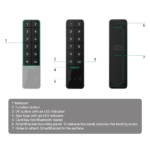 Teclado Inalámbrico Exterior AJAX KEYPAD OUTDOOR BLANCO con RFID y Bluetooth - Imagen 5