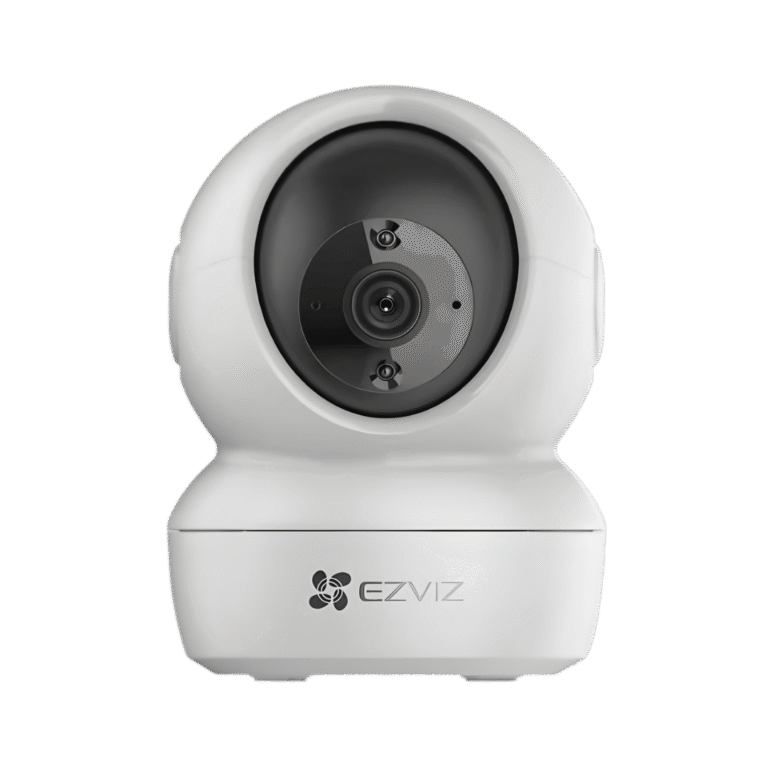 Cámara interior EZVIZ H6c blanca de 2 Mpx con movimiento horizontal y vertical