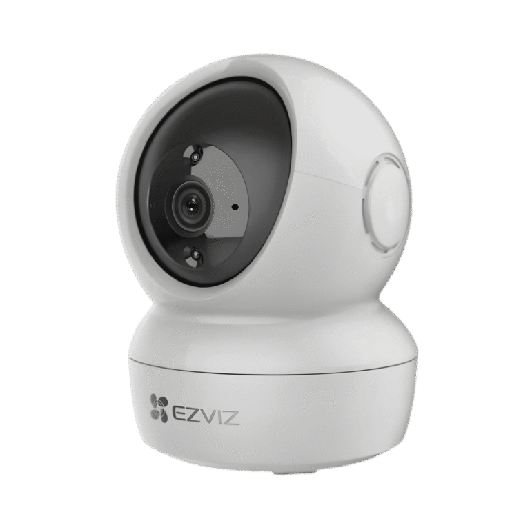 Vista detallada de la cámara WiFi EZVIZ H6C para interior
