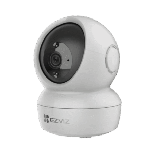 Vista detallada de la cámara WiFi EZVIZ H6C para interior