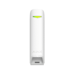Detector de movimiento tipo cortina Ajax CurtainProtect blanco, vista frontal