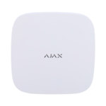 Central de alarma Ajax Hub 2 (2G) blanca, vista frontal