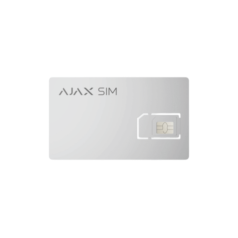 Tarjeta sim ajax